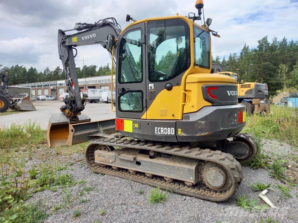 Volvo ECR 88 D Midigraafmachines 7t - 12t