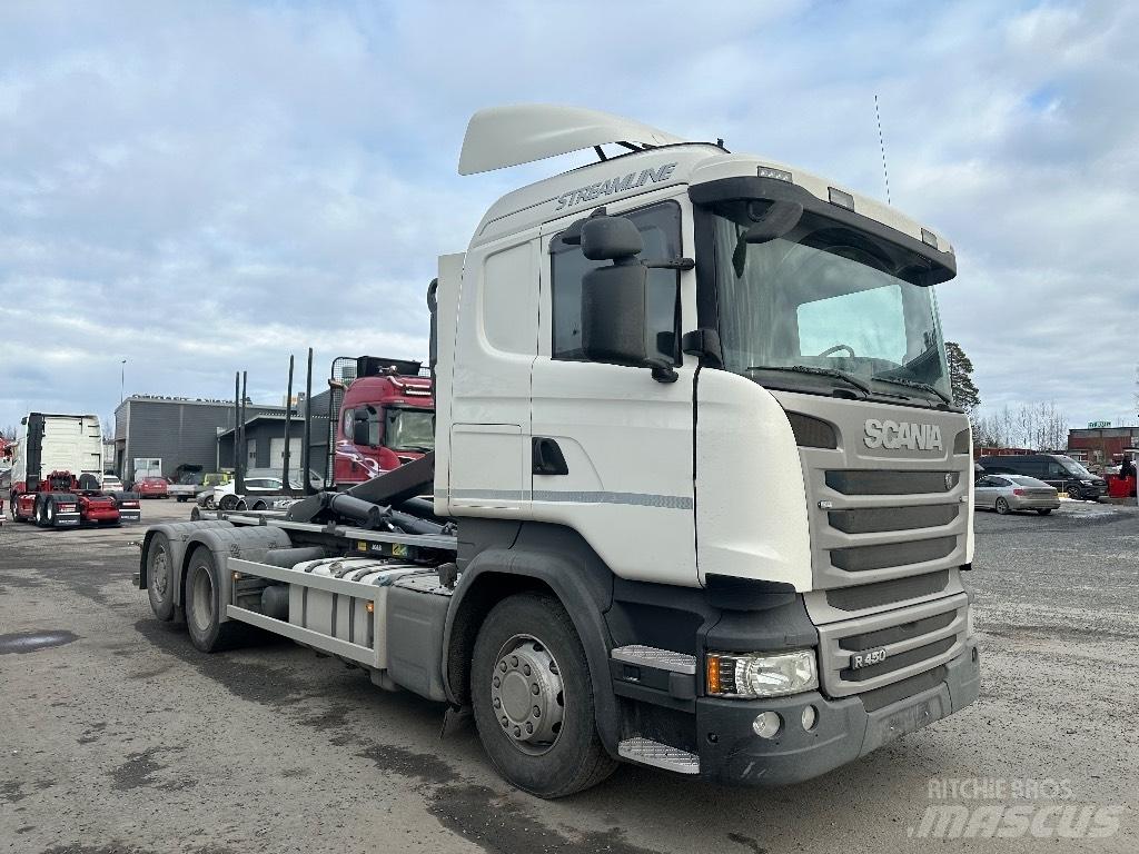 Scania R 450 6x2*4 Vrachtwagen met containersysteem