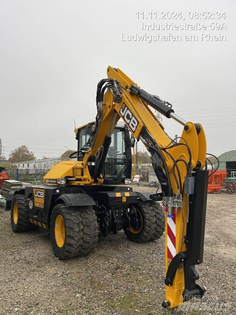 JCB HydraDig 110W Wielgraafmachines