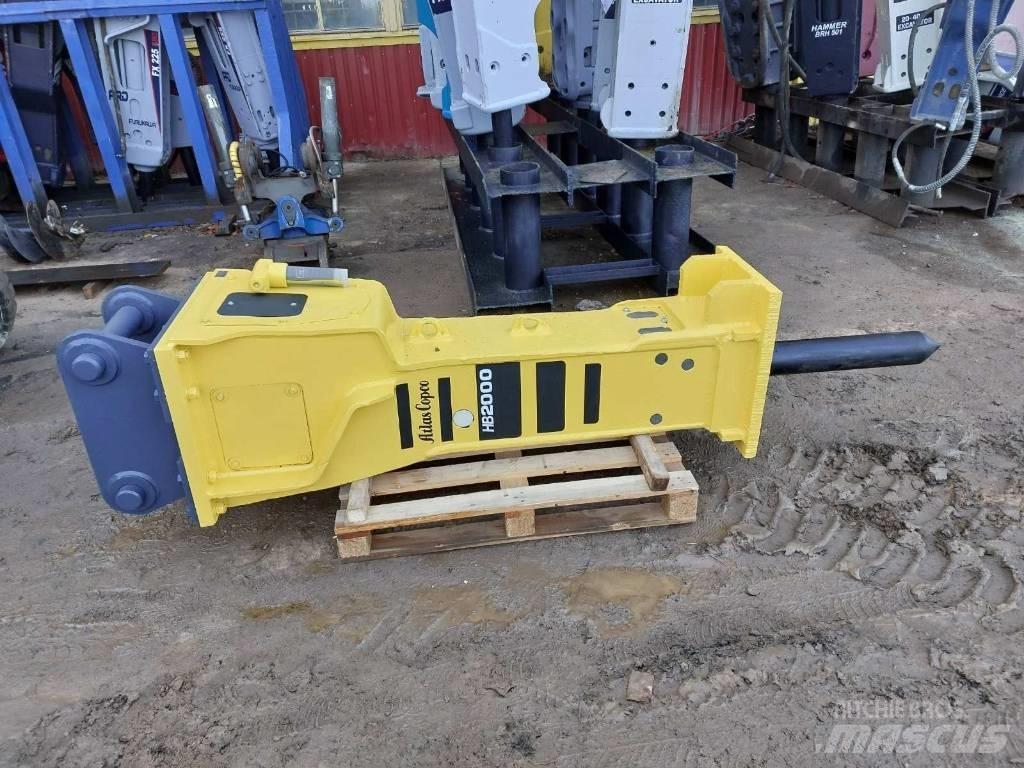 Atlas Copco HB 2000 Hamers en brekers