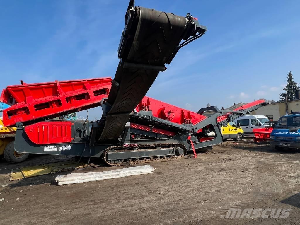 Sandvik QE 340 Mobiele zeefinstallaties