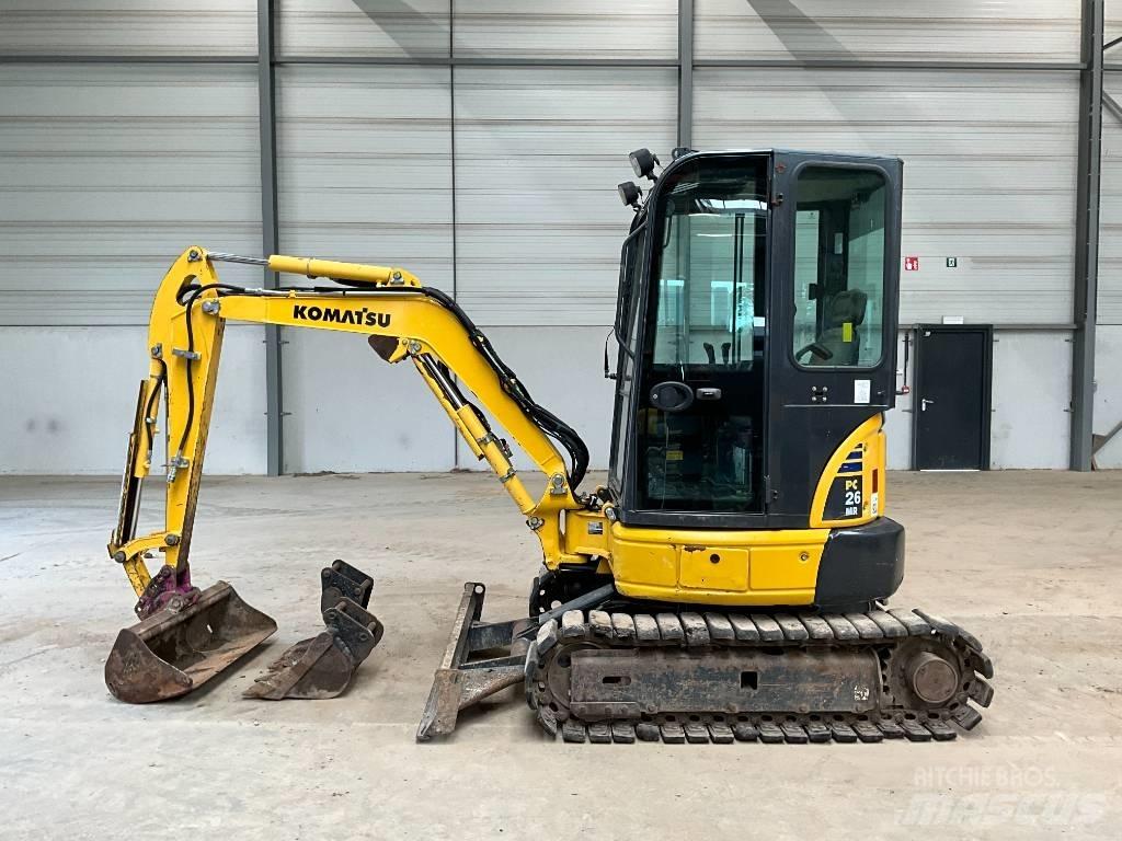 Komatsu PC 26 MR-3 Minigraafmachines < 7t