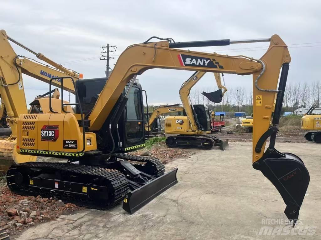 Sany SY 75 C Rupsgraafmachines