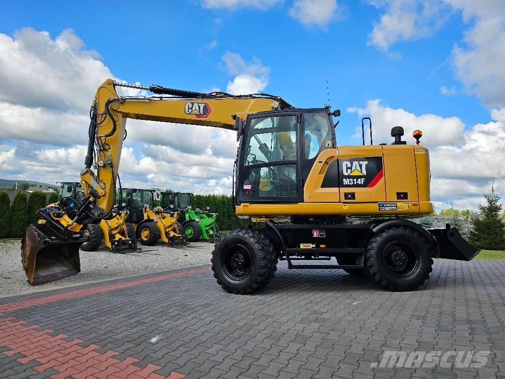 CAT M 314 F Wielgraafmachines
