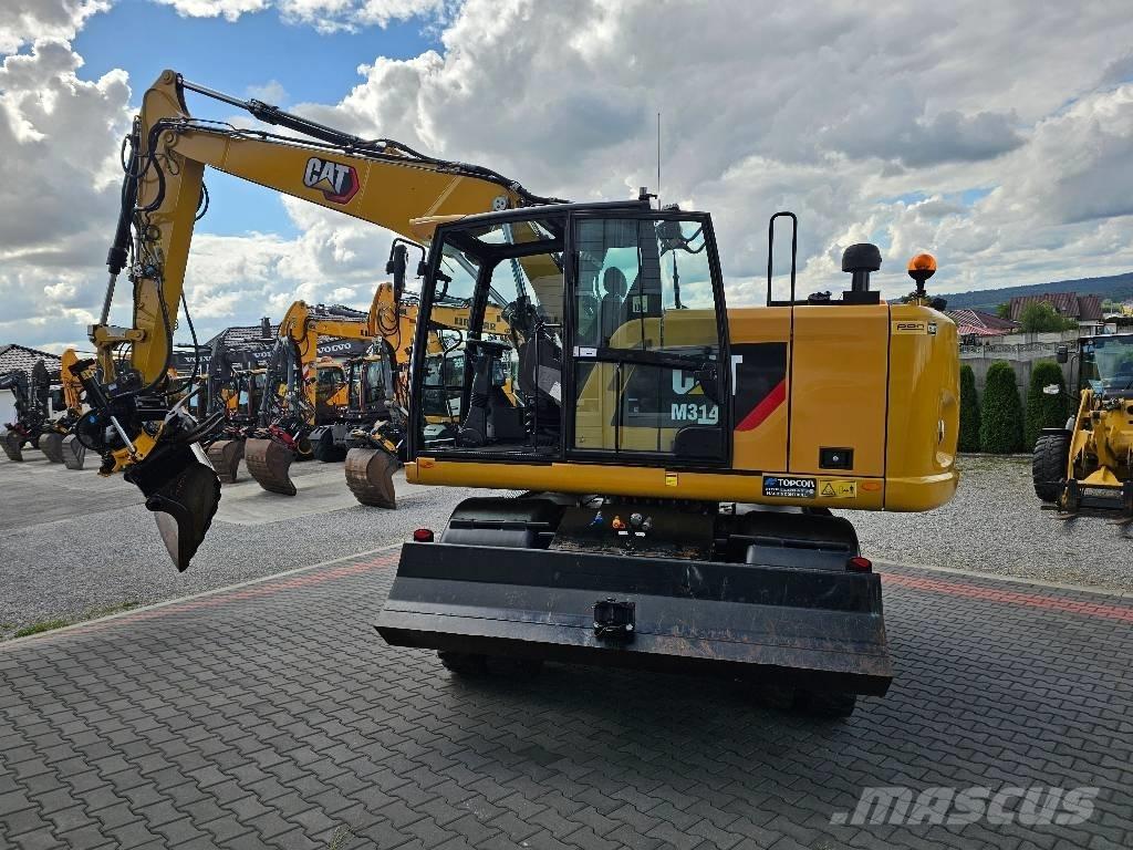 CAT M 314 F Wielgraafmachines