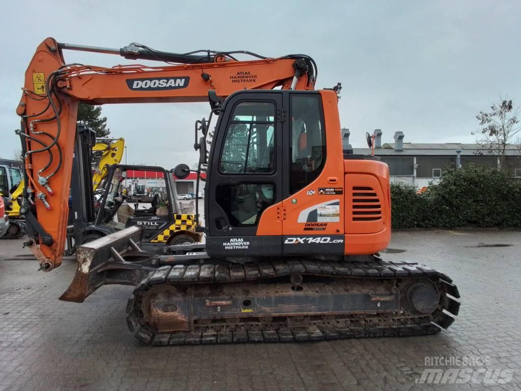 Doosan DX140LCR-5 Rupsgraafmachines