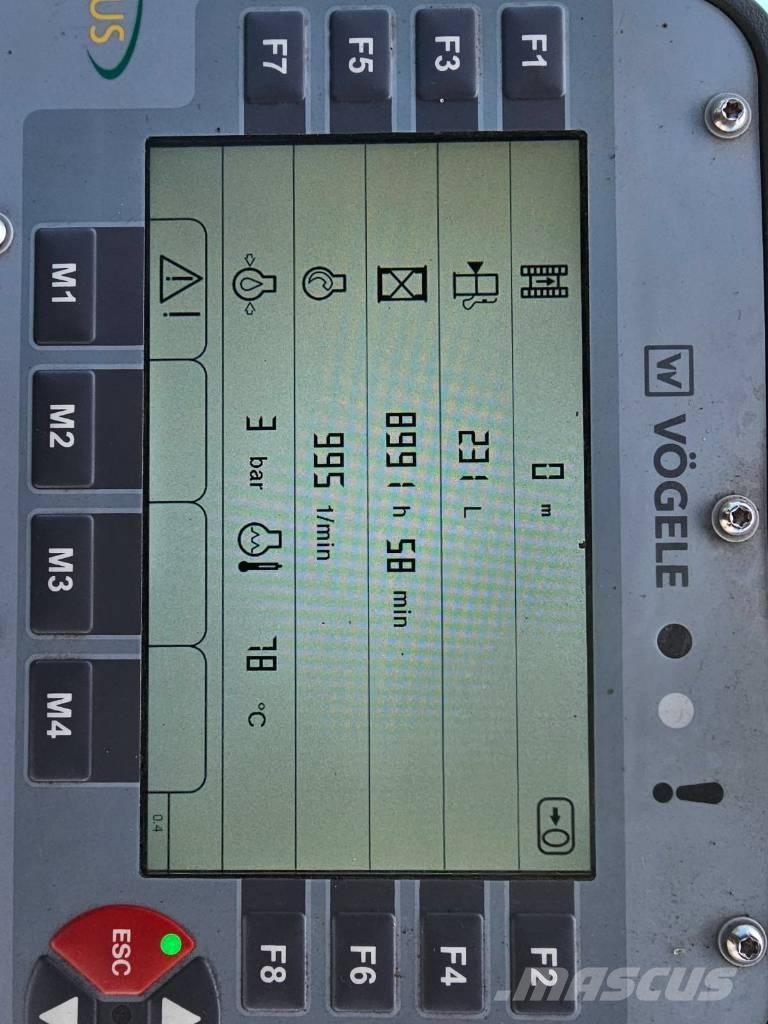 Vögele 1600-2 Asfaltafwerkmachines