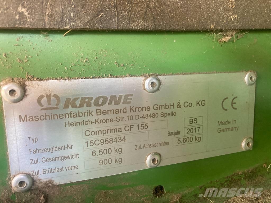 Krone CF155XC Ronde-balenpersen