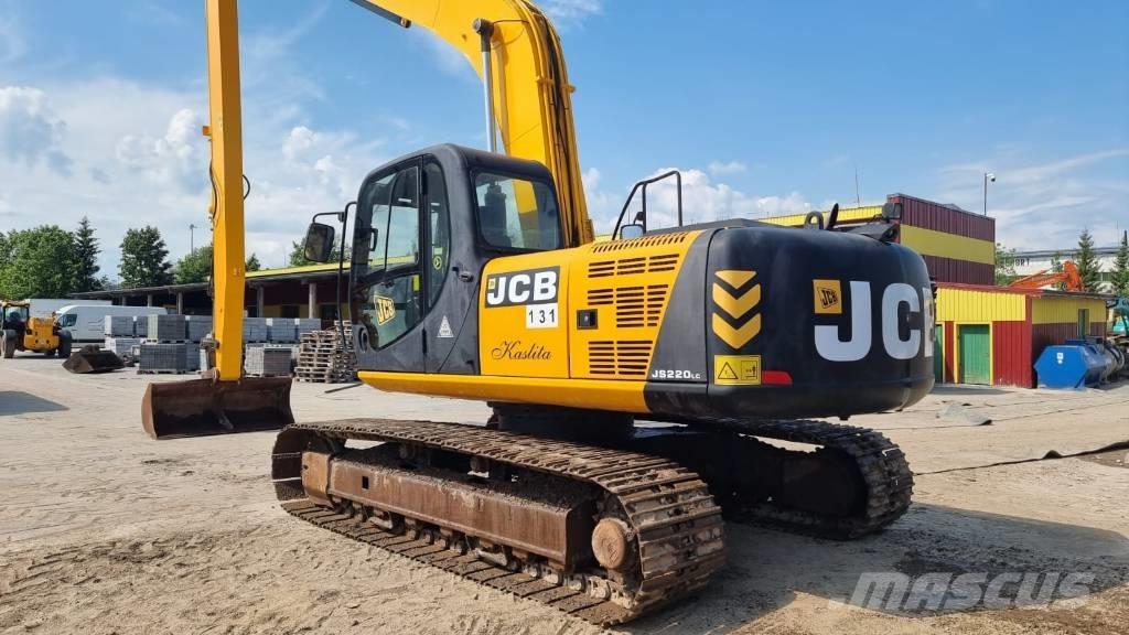 JCB JS220 EXTRA Long Rupsgraafmachines