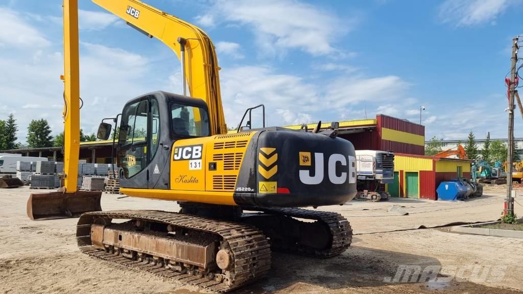 JCB JS220 EXTRA Long Rupsgraafmachines