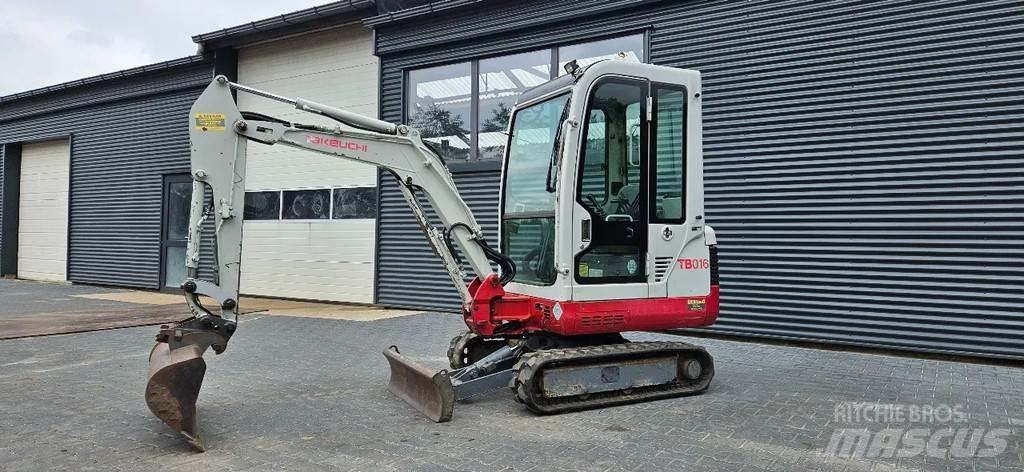 Takeuchi TB016 Minigraafmachines < 7t