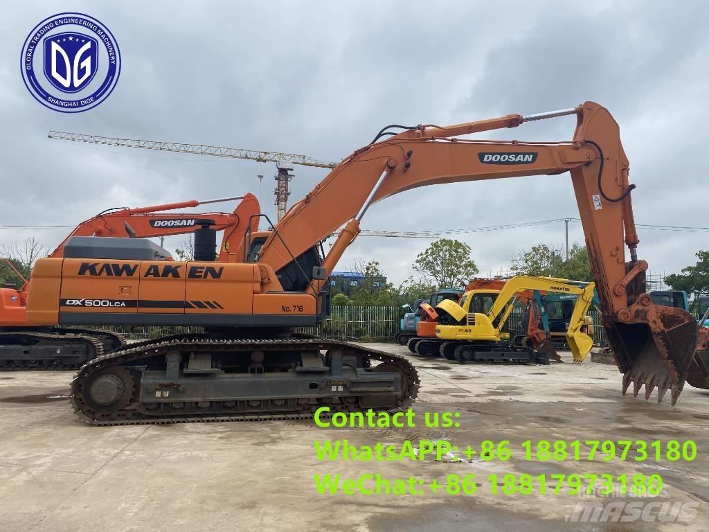Doosan DX 500 LC-9C Rupsgraafmachines