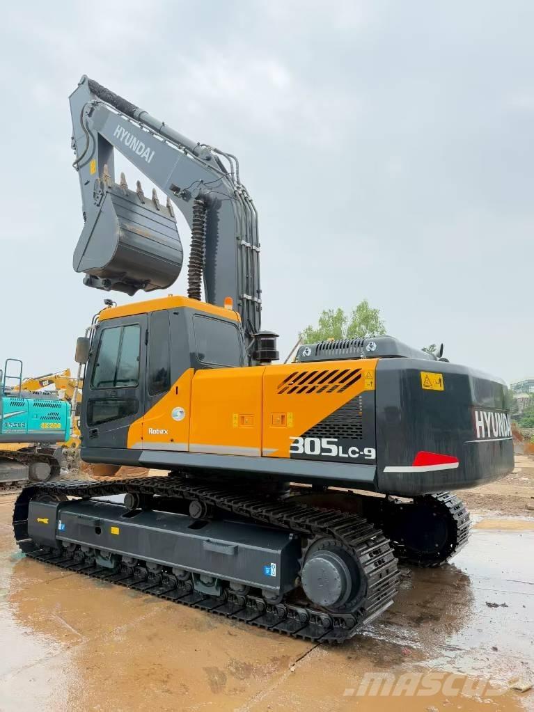 Hyundai 305-9T Rupsgraafmachines