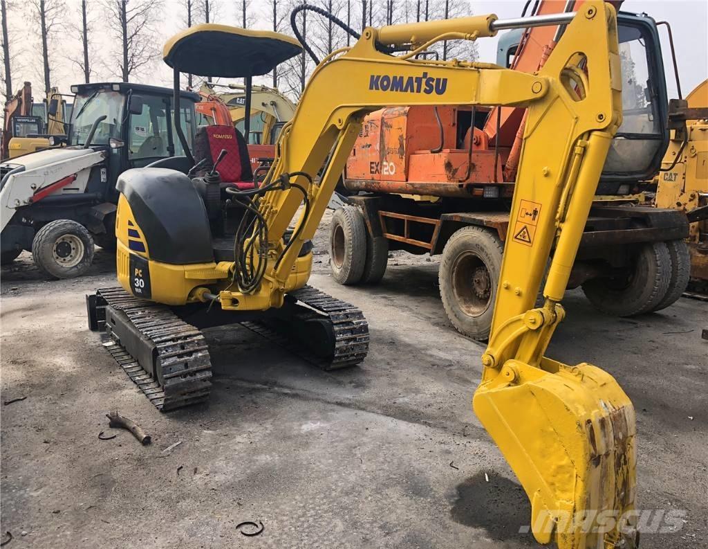 Komatsu PC30 Minigraafmachines < 7t