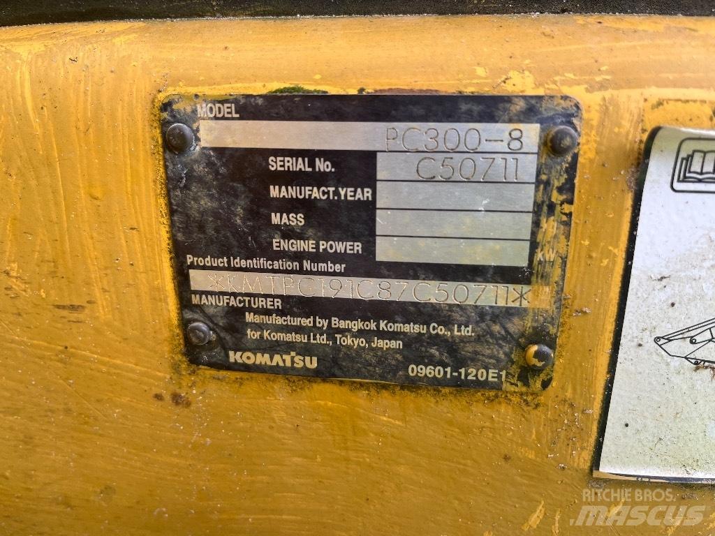Komatsu PC 300-8 Rupsgraafmachines