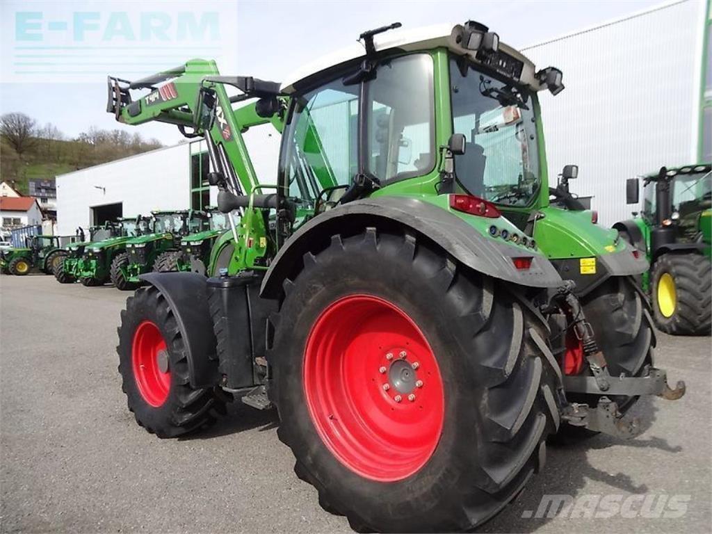 Fendt 516 vario Tractoren