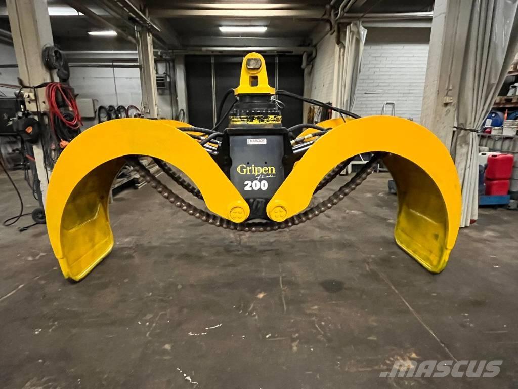  Gripen 200T Overige gebruikte aanbouwapparatuur en componenten