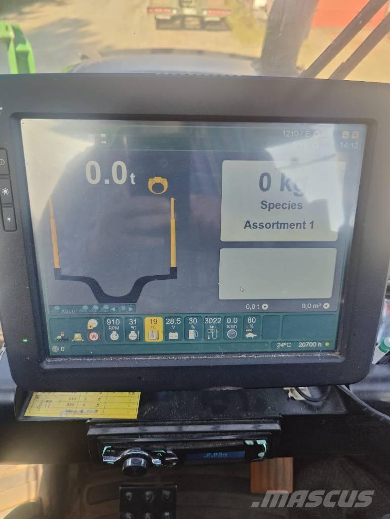 John Deere 1210E Uitrijwagens