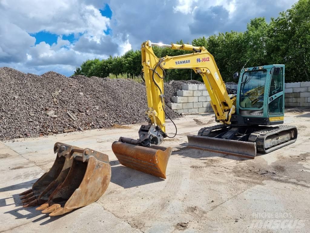 Yanmar Vio 80 U Midigraafmachines 7t - 12t