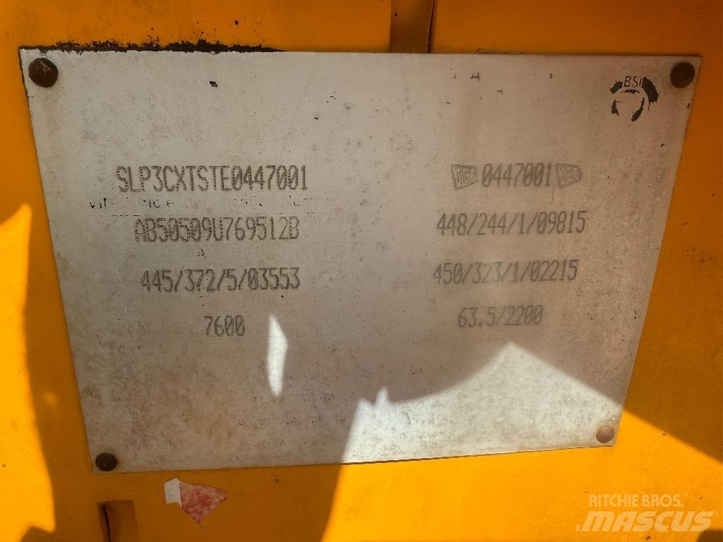 JCB 3CX Sitemaster Graaf-laadcombinaties