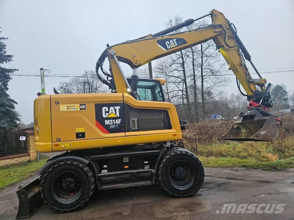 CAT m 314 F Wielgraafmachines