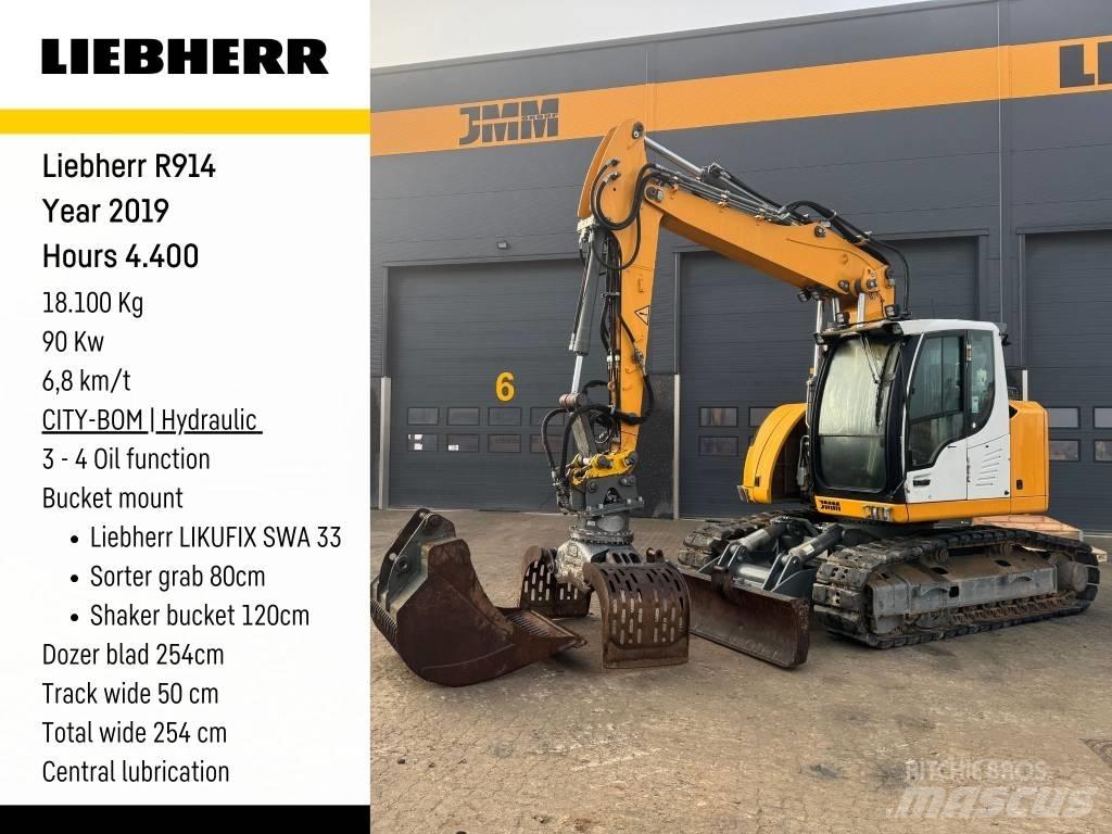 Liebherr R 914 Rupsgraafmachines