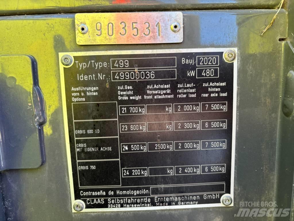 CLAAS Jaguar 960 4WD Zelfrijdende veldhakselaars