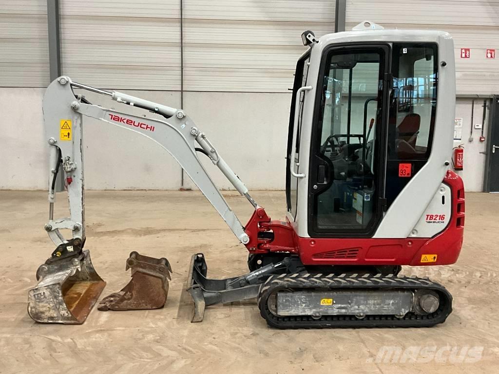 Takeuchi TB 216 Minigraafmachines < 7t