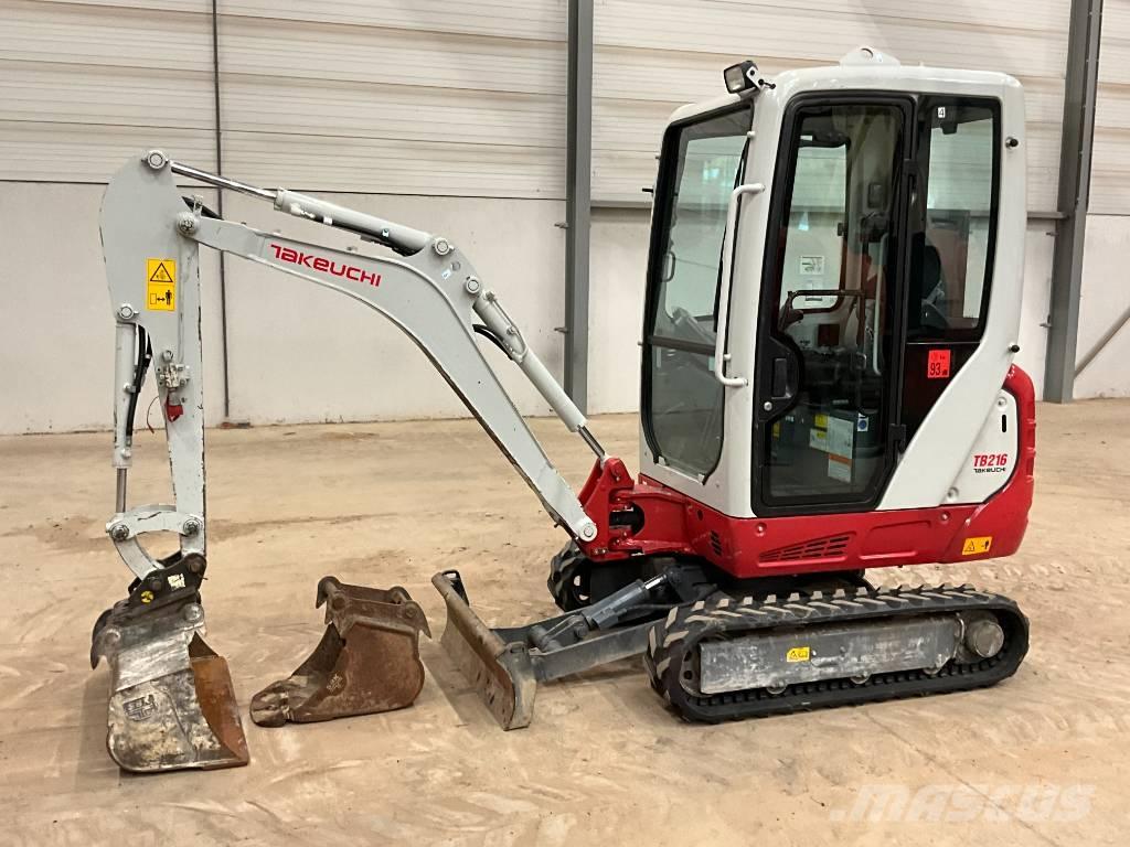 Takeuchi TB 216 Minigraafmachines < 7t