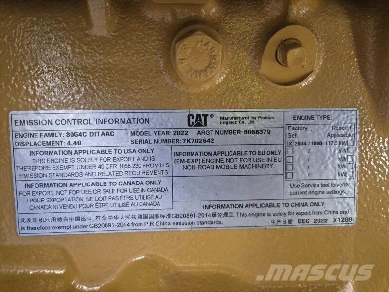 CAT 3054C DITAAC Motoren