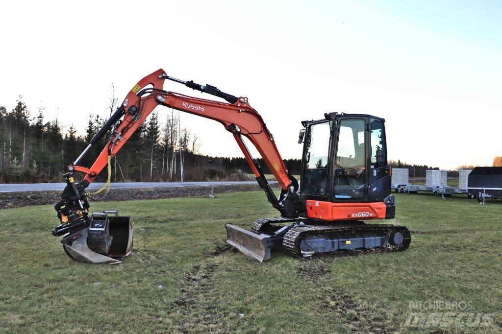 Kubota KX060-5 Minigraafmachines < 7t