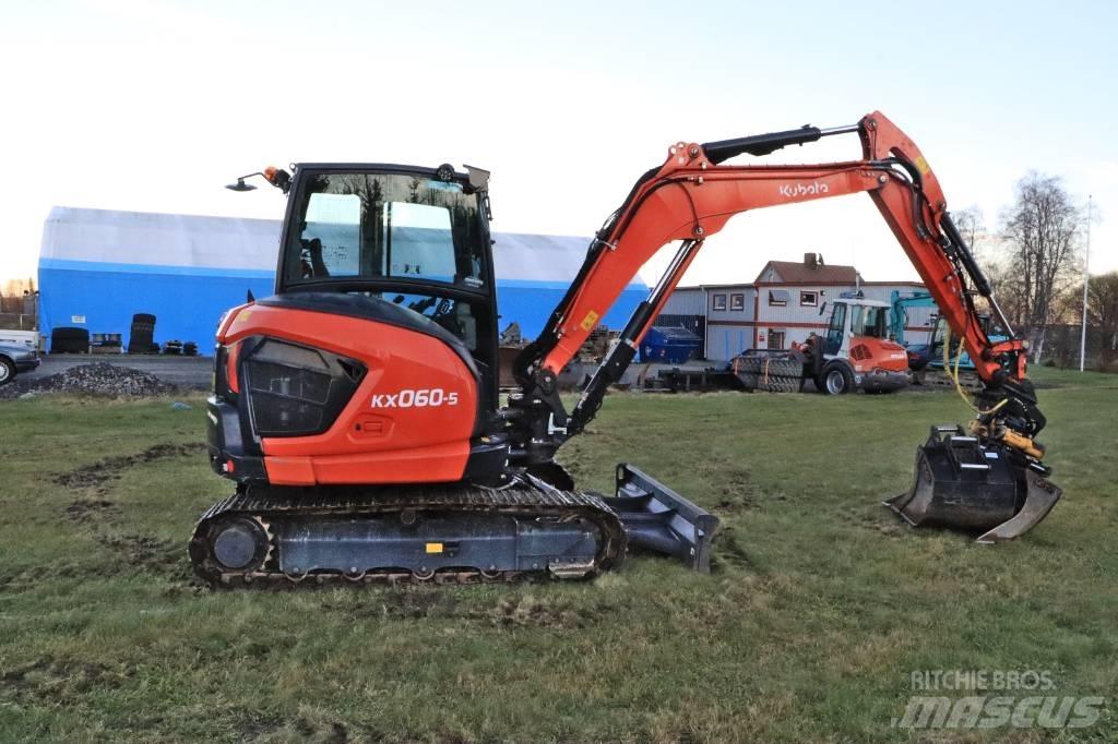 Kubota KX060-5 Minigraafmachines < 7t