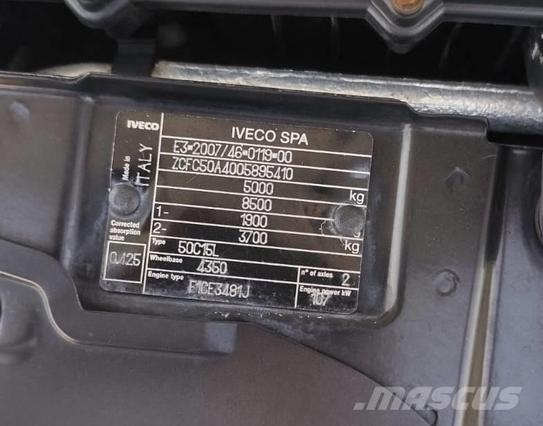 Iveco Daily 50 C15 Bakwagens met gesloten opbouw