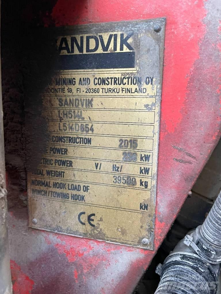 Sandvik LH 514 Mijnbouw shovels