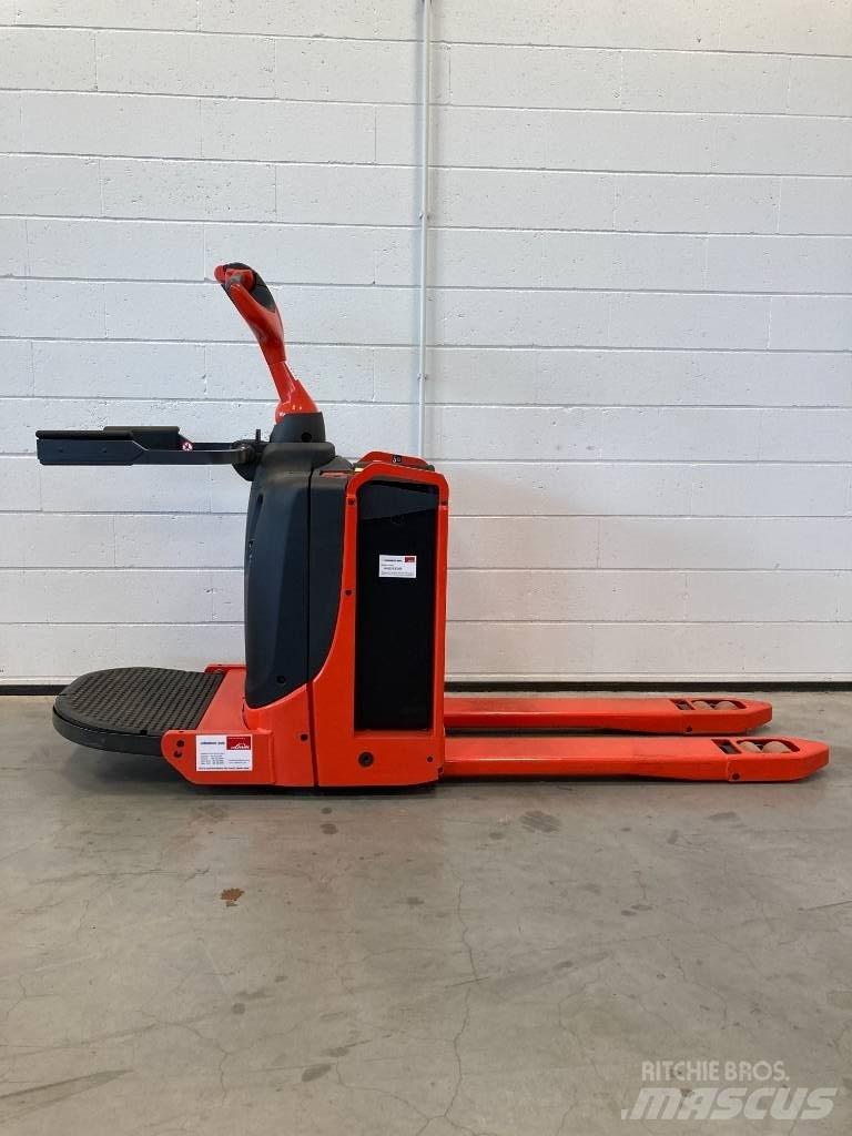 Linde T16P/1151-02 Pallettruck met meerij platform