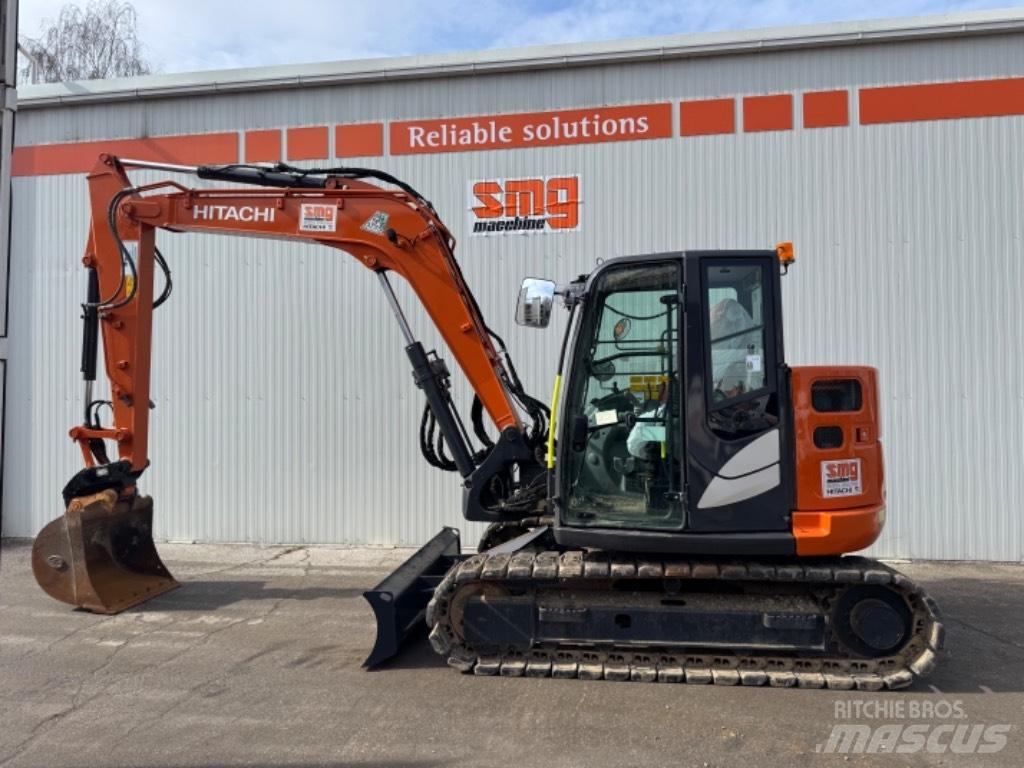 Hitachi ZX 85 US-6 Midigraafmachines 7t - 12t