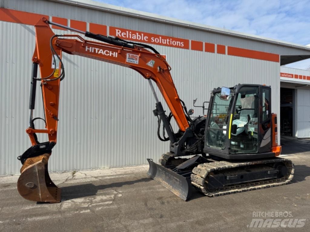 Hitachi ZX 85 US-6 Midigraafmachines 7t - 12t