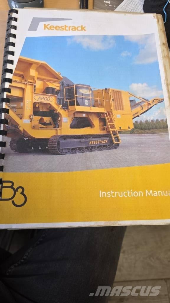 Keestrack B 3 Mobile crushers