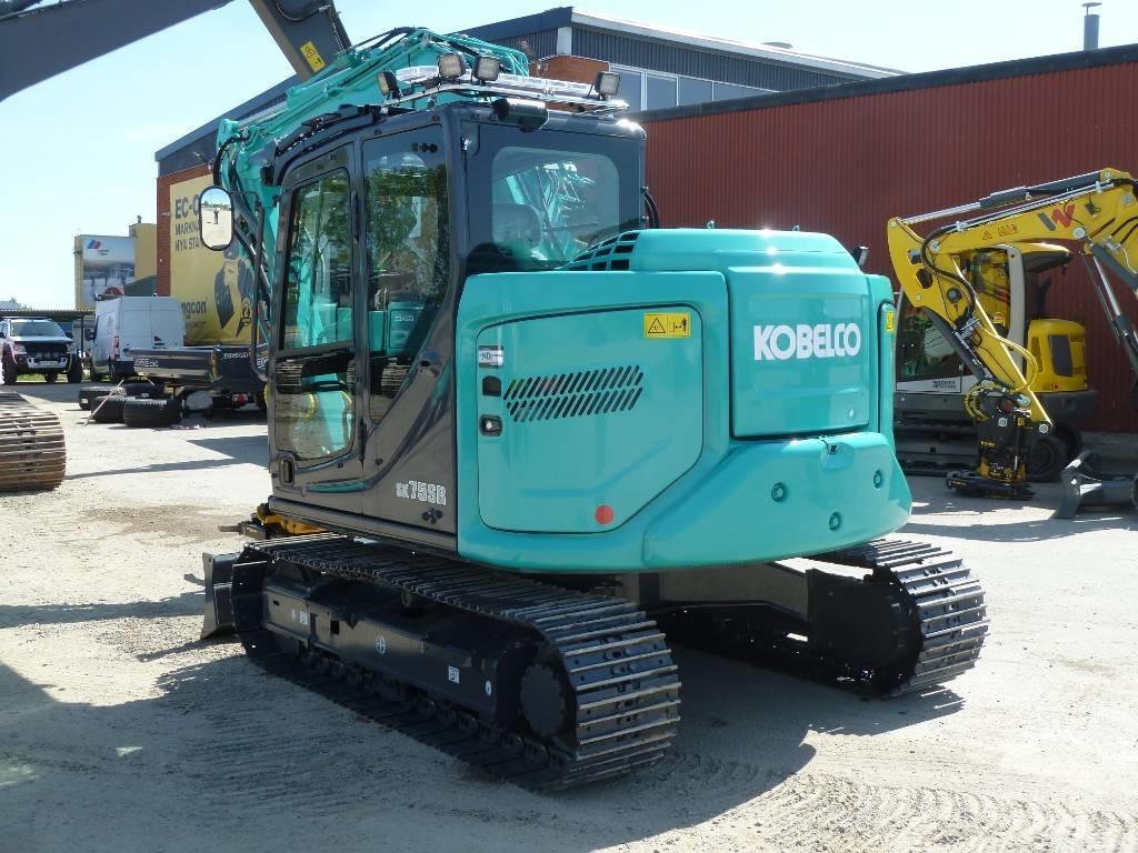 Kobelco SK75SR-7 Midigraafmachines 7t - 12t