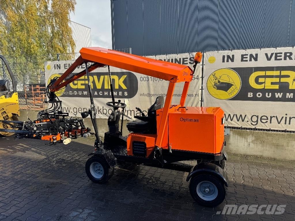 Optimas T11 Bestratingsmachines en hijsmaterialen