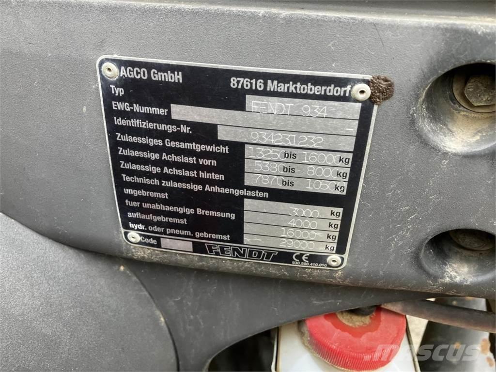 Fendt 936 Vario Tractoren