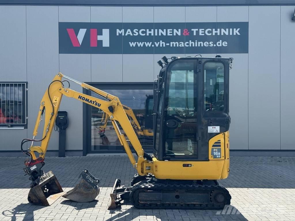 Komatsu PC 16 R-3HS Minigraafmachines < 7t
