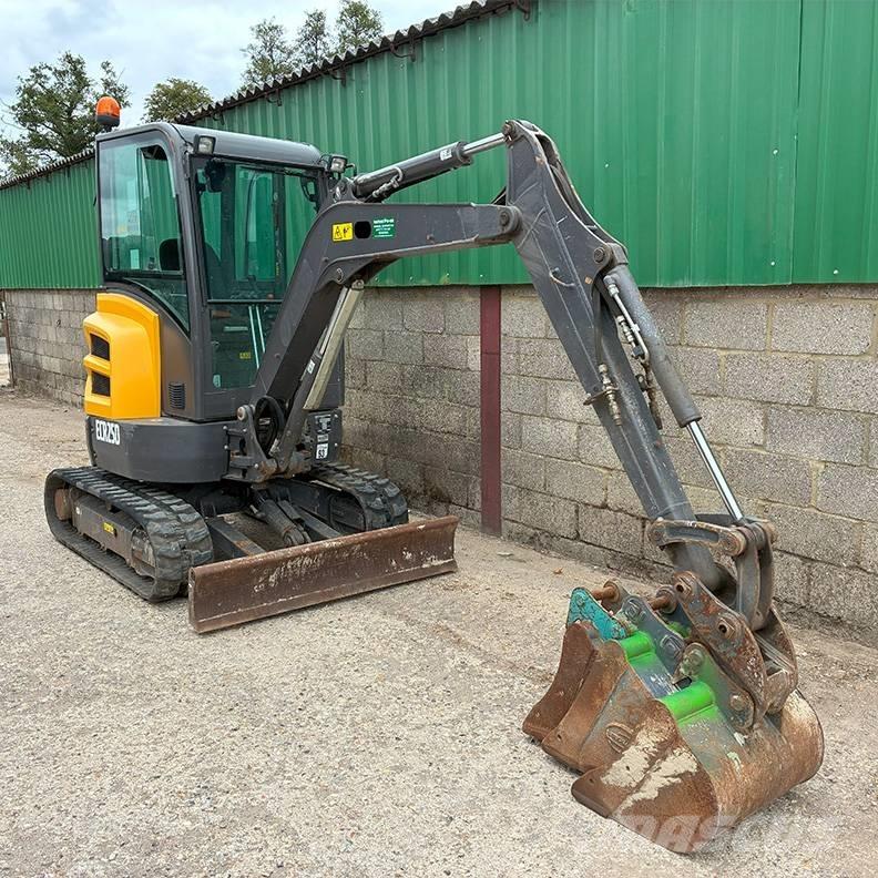 Volvo ECR25D Minigraafmachines < 7t