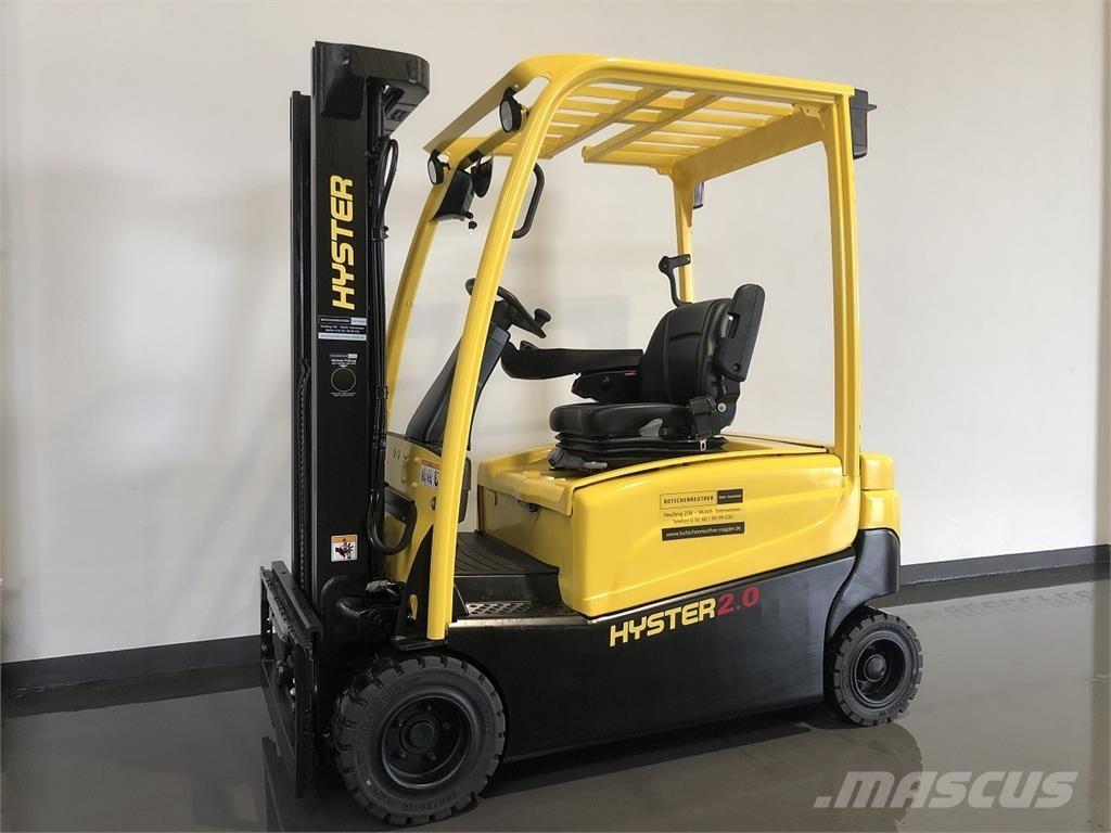 Hyster J2.0XN (LWB) Elektrische heftrucks