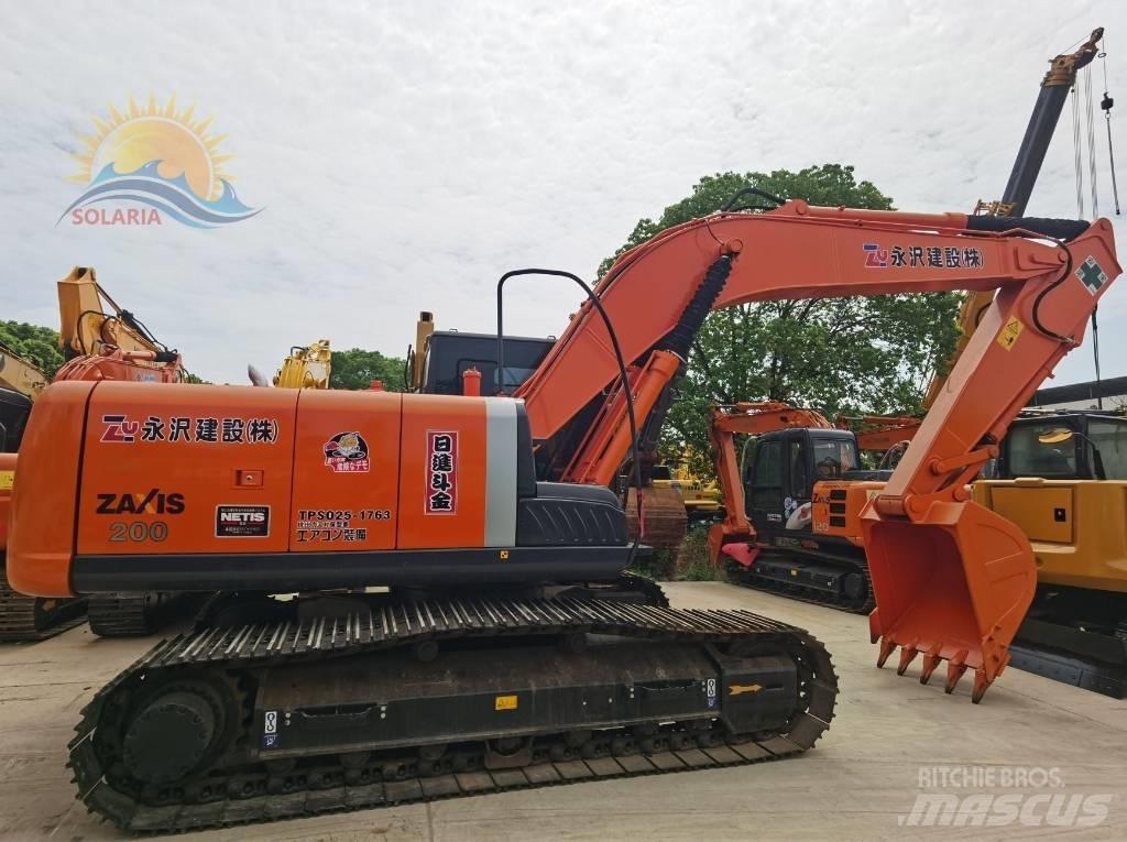 Hitachi ZX 200 Rupsgraafmachines