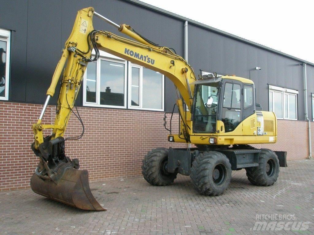 Komatsu PW140-7 Wielgraafmachines