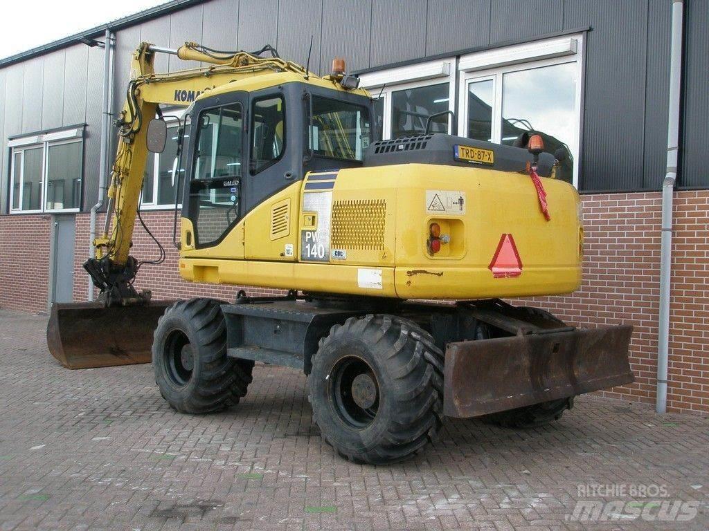 Komatsu PW140-7 Wielgraafmachines