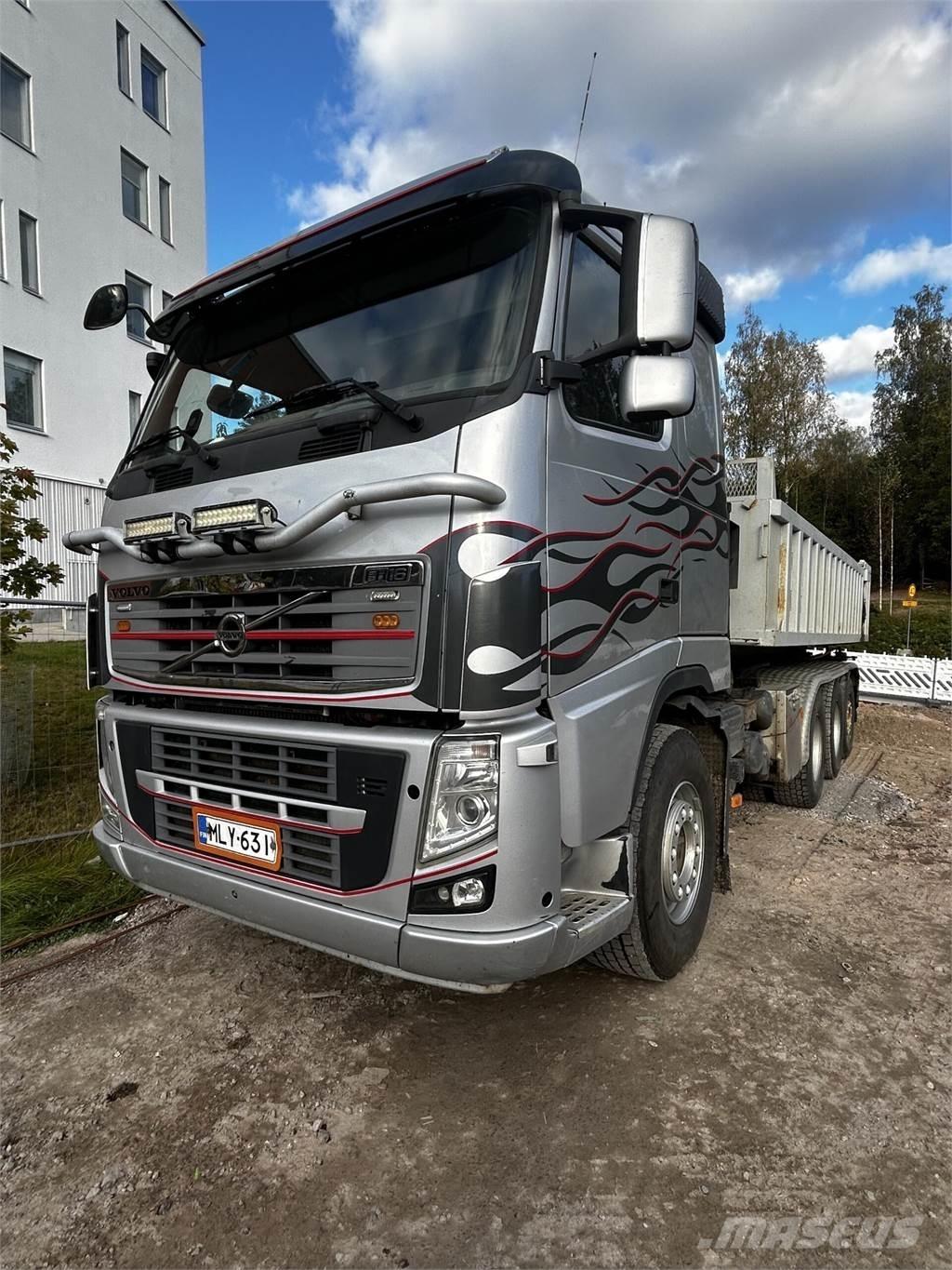 Volvo FH16 Containertrucks met kabelsysteem