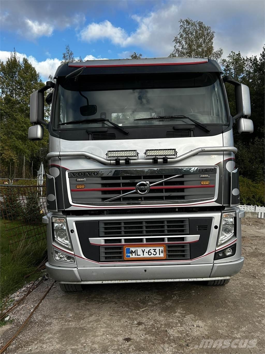 Volvo FH16 Containertrucks met kabelsysteem