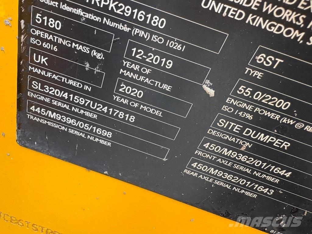 JCB 6 ST Mini Dumpers
